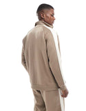 Puma Unisex Foundation Poly Track Jacket In Mouse Grey