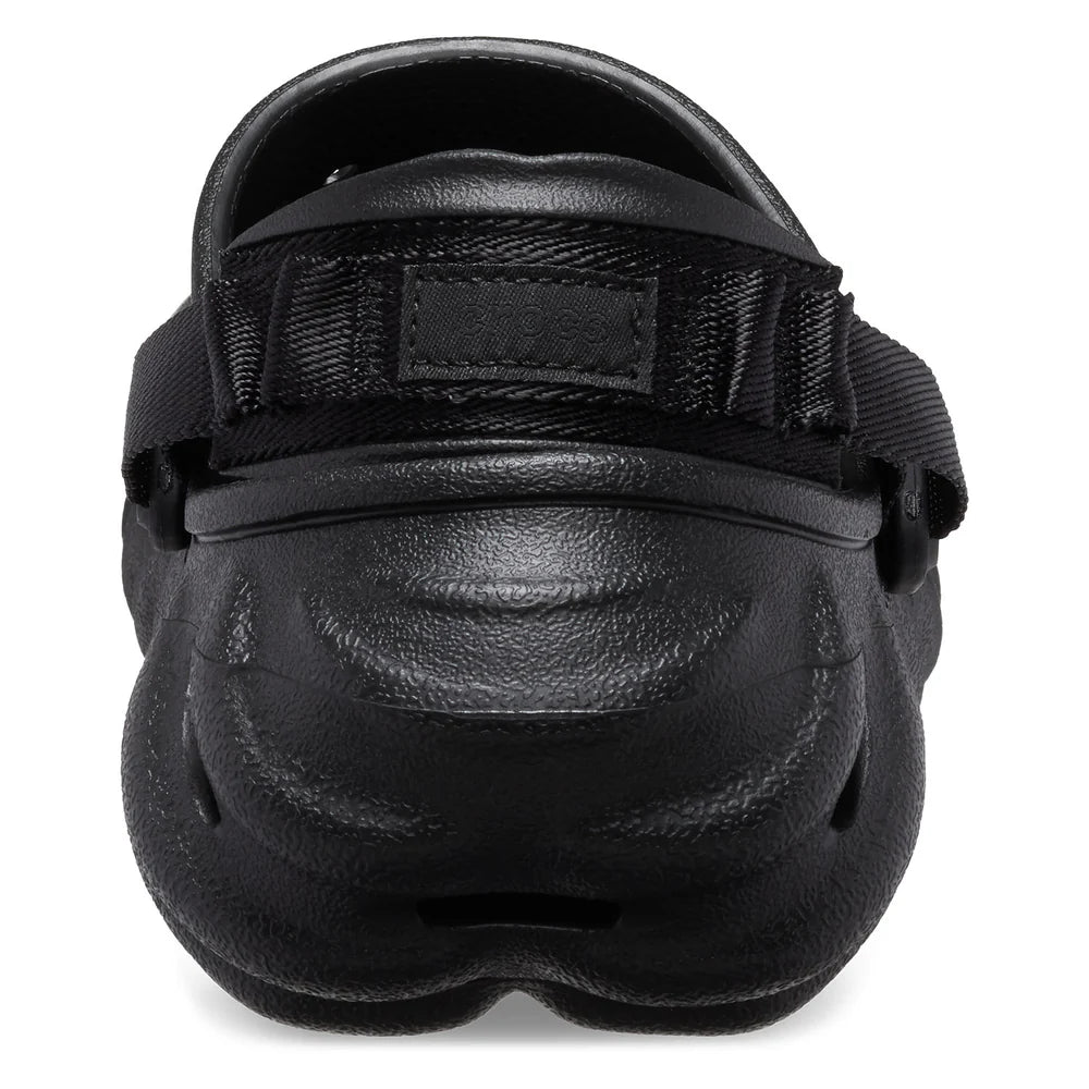 Crocs Mens Echo Clog Shoes Black