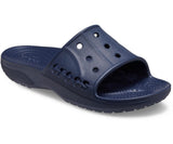 Crocs Unisex Baya Slide Sandals In Navy