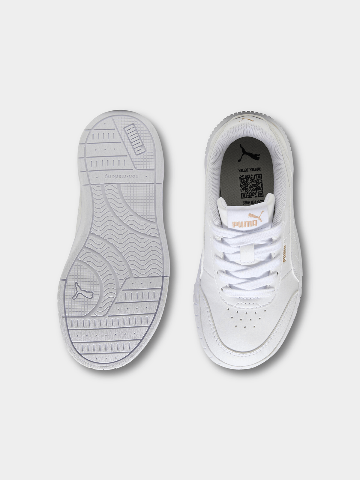 Puma Womens Carina Mia Shoes In White