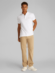 Calvin Klein Jeans Monologo Polo White