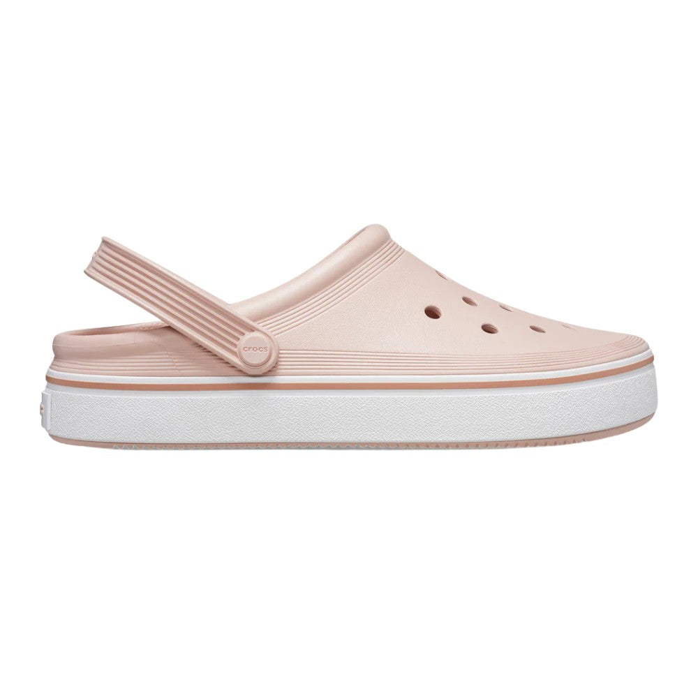 Crocs Unisex Off Court Clog Shoes In Pink Clay