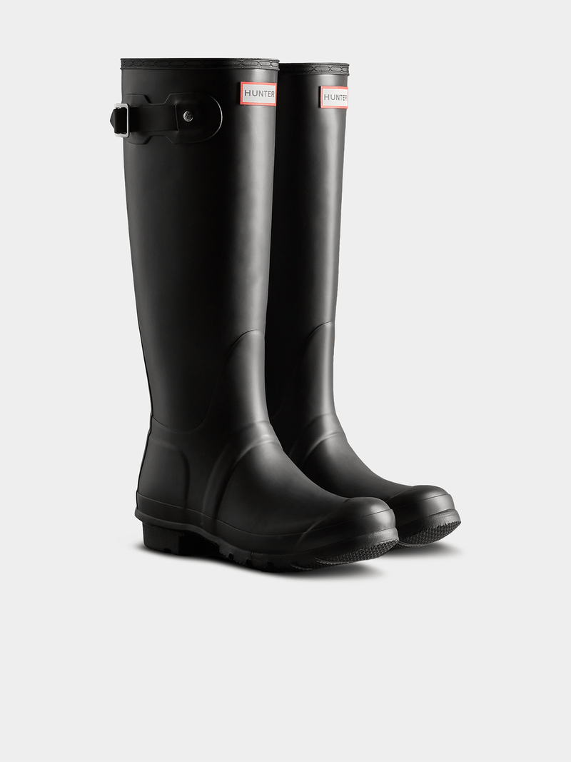 Hunter Womens Original Tall Boots In Black