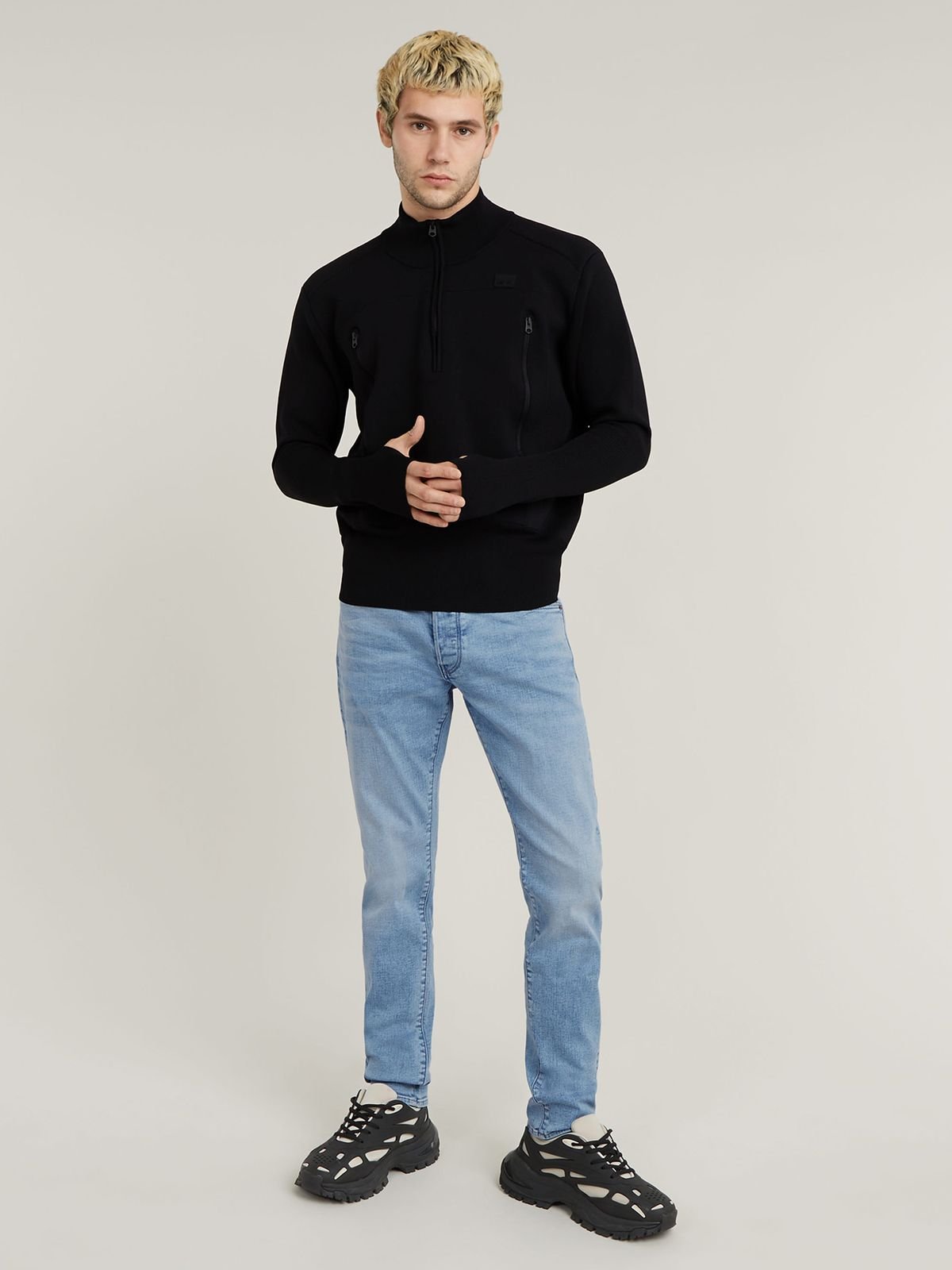 G-Star Raw Mens Slim Jeans In Light Aged