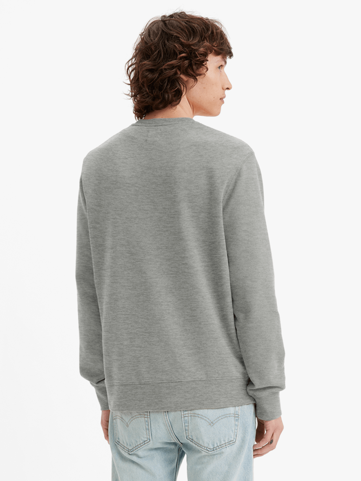 Levis Mens Classic Sweater In Grey