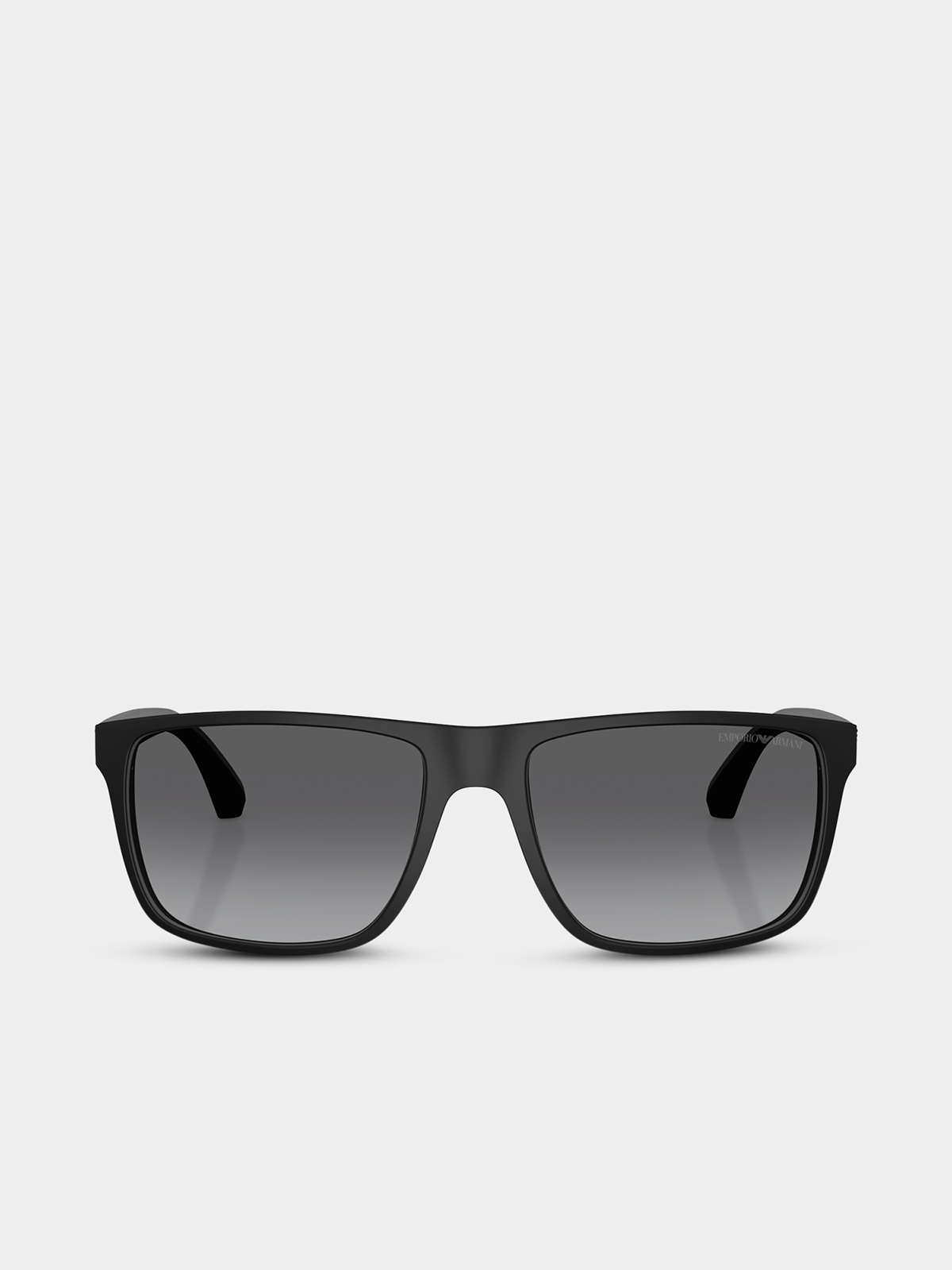 Emporio Armani Mens Gradient Sunglasses In Black & Grey