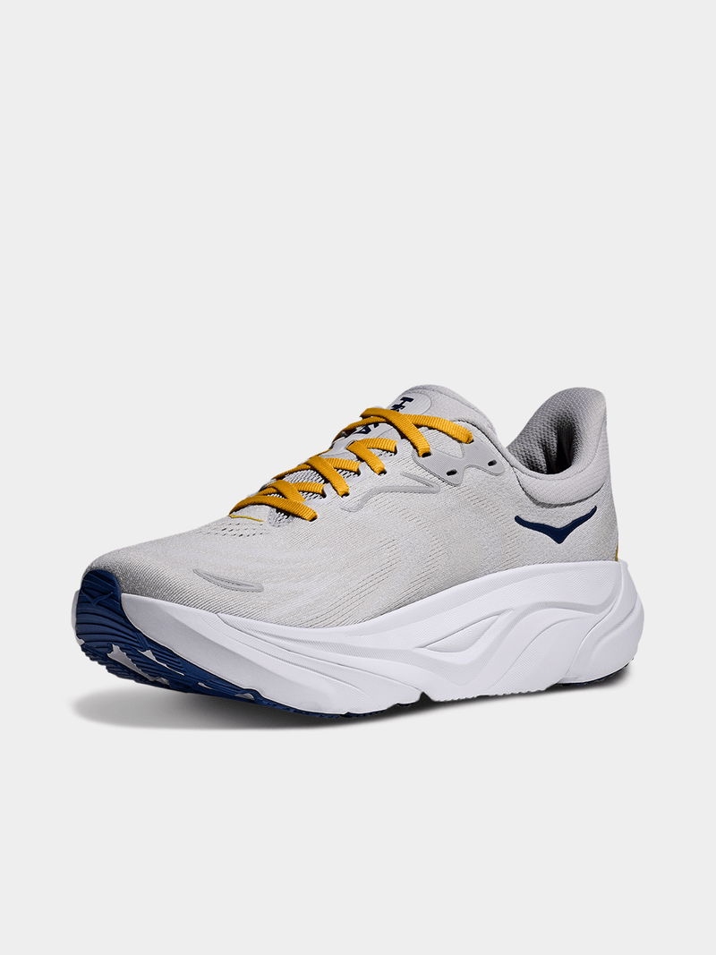 Hoka Mens Arahi 8 Grey Wide Running Shoes