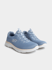 Skechers Womens Blue Multi Summits Shoes