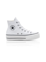 Converse Womens White Lift Hi Canvas Sneakers