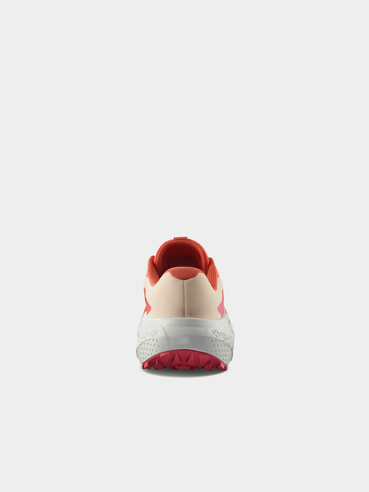 Salomon Womens Alphaglide Shoes In Emberglow/White/Rouge Red