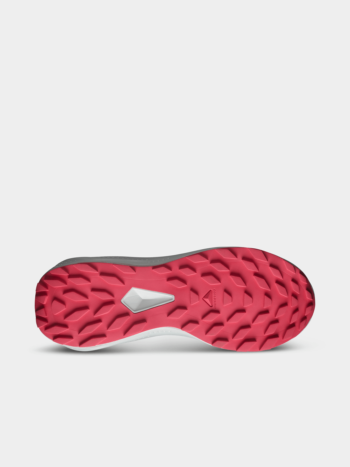 Salomon Womens Alphaglide Shoes In Emberglow/White/Rouge Red