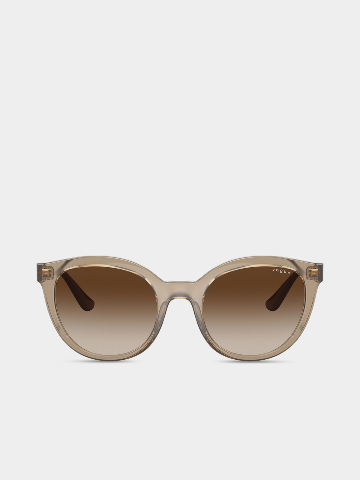 Vogue Womens 50 Sunglasses In Transparent Brown