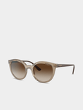 Vogue Womens 50 Sunglasses In Transparent Brown