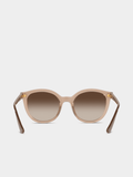 Vogue Womens 50 Sunglasses In Transparent Brown