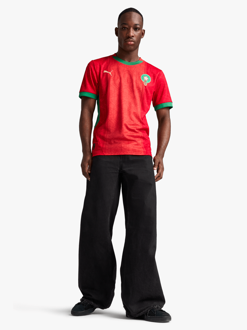 Puma Morocco 2025 Home Jersey Men's Home Jersey Replica