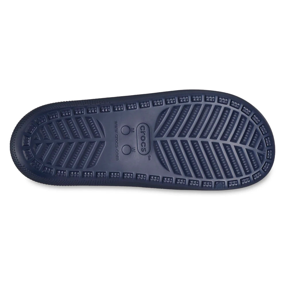 Crocs Unisex Classic V2 Slides Navy