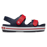 Crocs Unisex Crocband Cruiser Shoes In Navy & Red