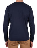 Gant Shield Long Sleeve T-Shirt In Dark Blue