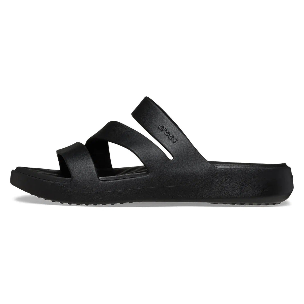 Crocs Womens Getaway Strappy Sandals Black