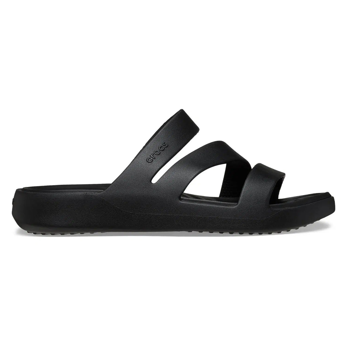 Crocs Womens Getaway Strappy Sandals Black