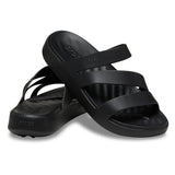 Crocs Womens Getaway Strappy Sandals Black