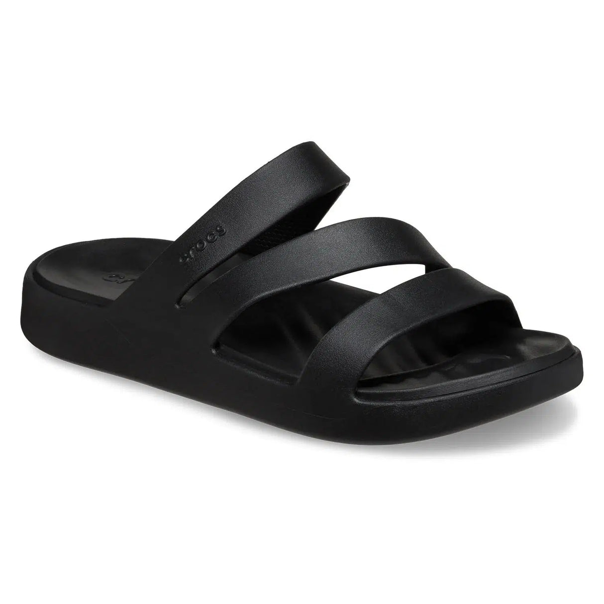 Crocs Womens Getaway Strappy Sandals Black