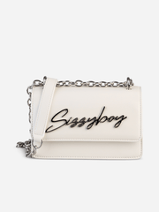 Sissyboy Structured Crossbody White