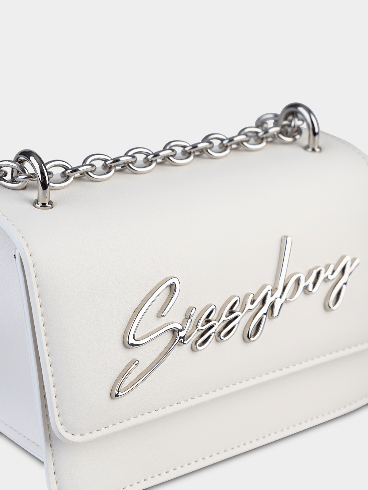 Sissyboy Structured Crossbody White