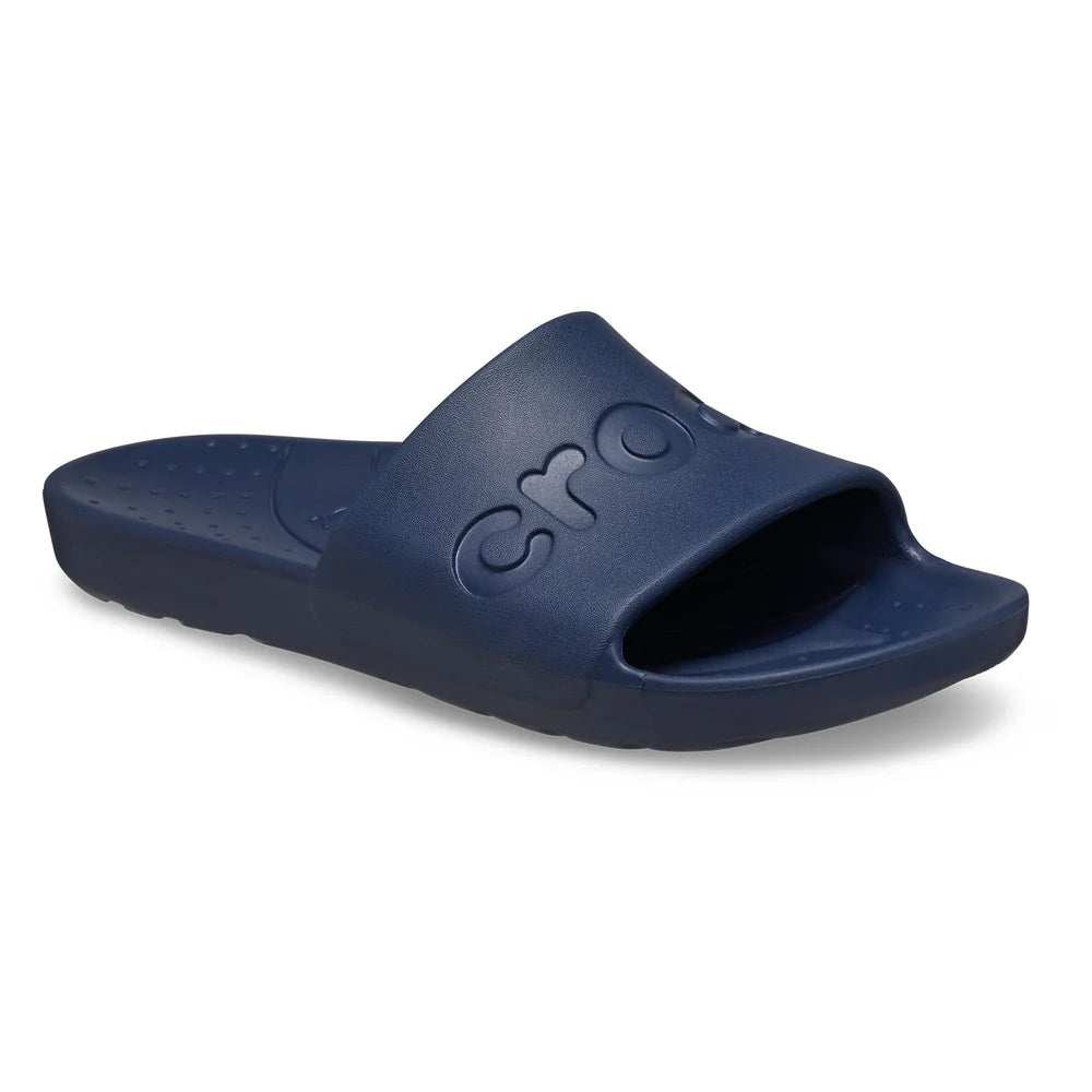 Crocs Unisex Slides In Navy