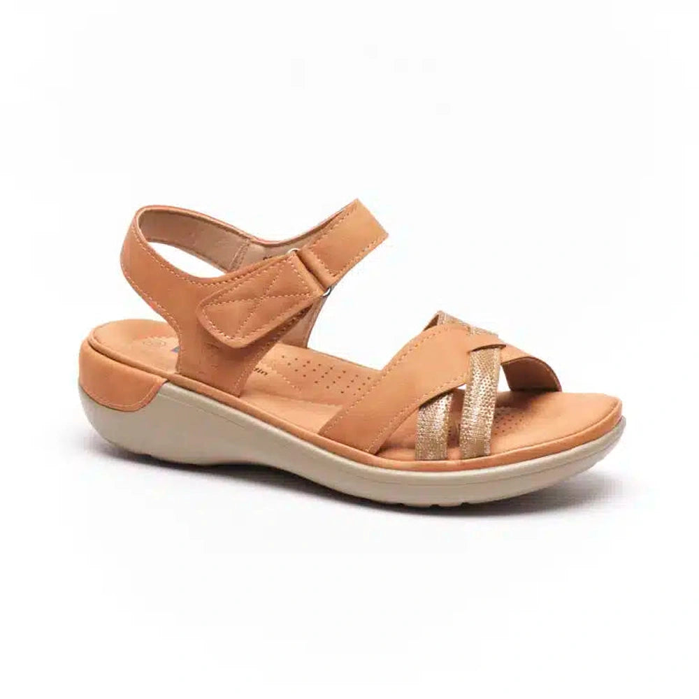 Pierre Cardin Carli Ladies Shoes In Tan