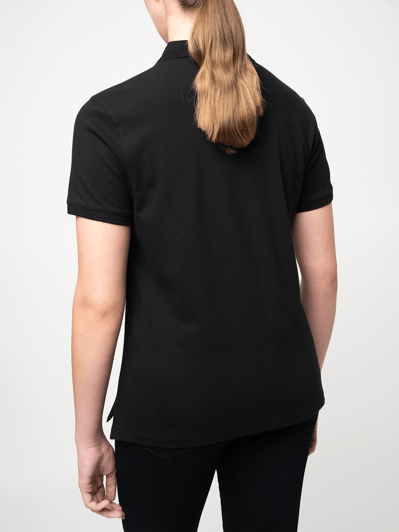 Polo Womens Black Margot Short Sleeve Golfer