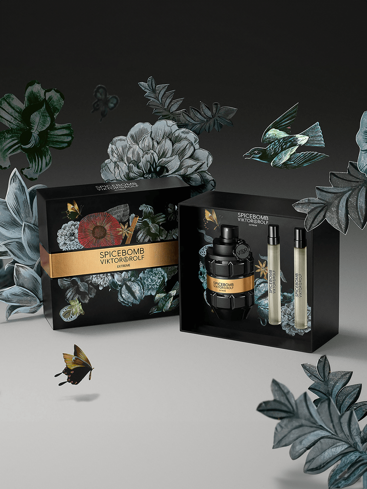 Viktor & Rolf Spicebomb Extreme Eaus De Parfum Gift Set For Men