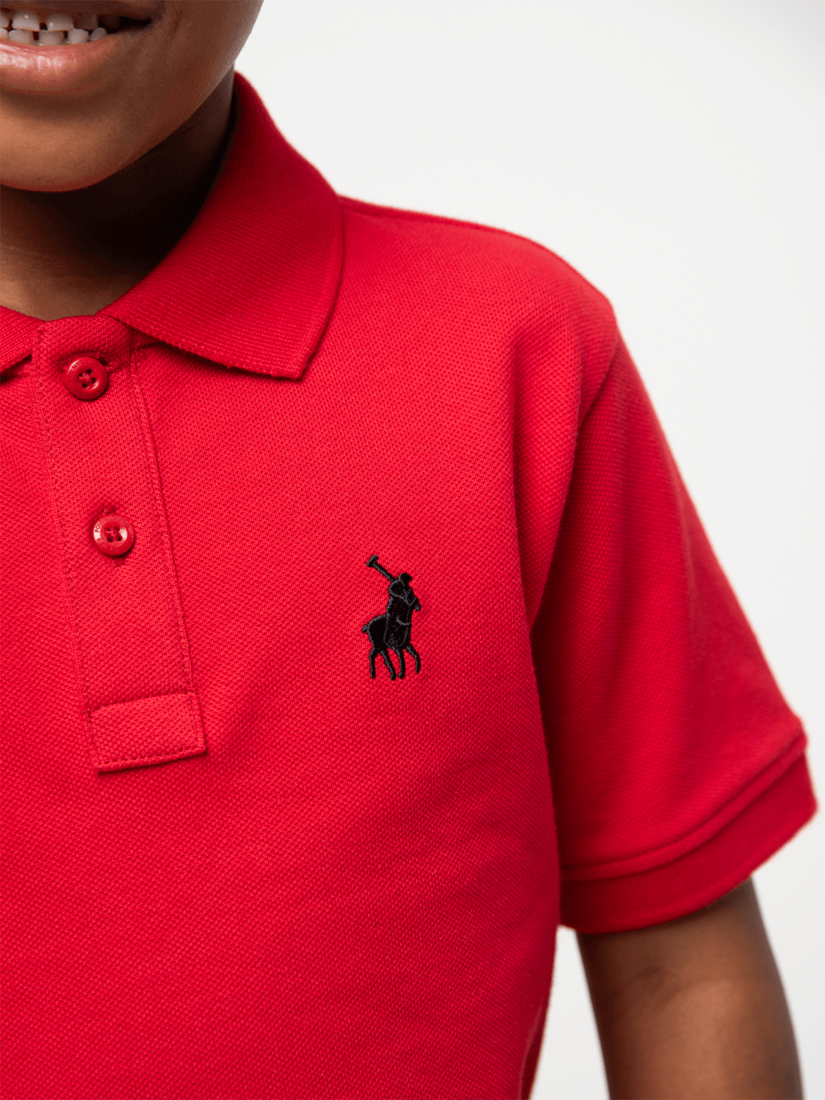 Polo Boys Austin Golfer In Red