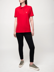 Polo Womens Red Margot  Short Sleeve Golfer