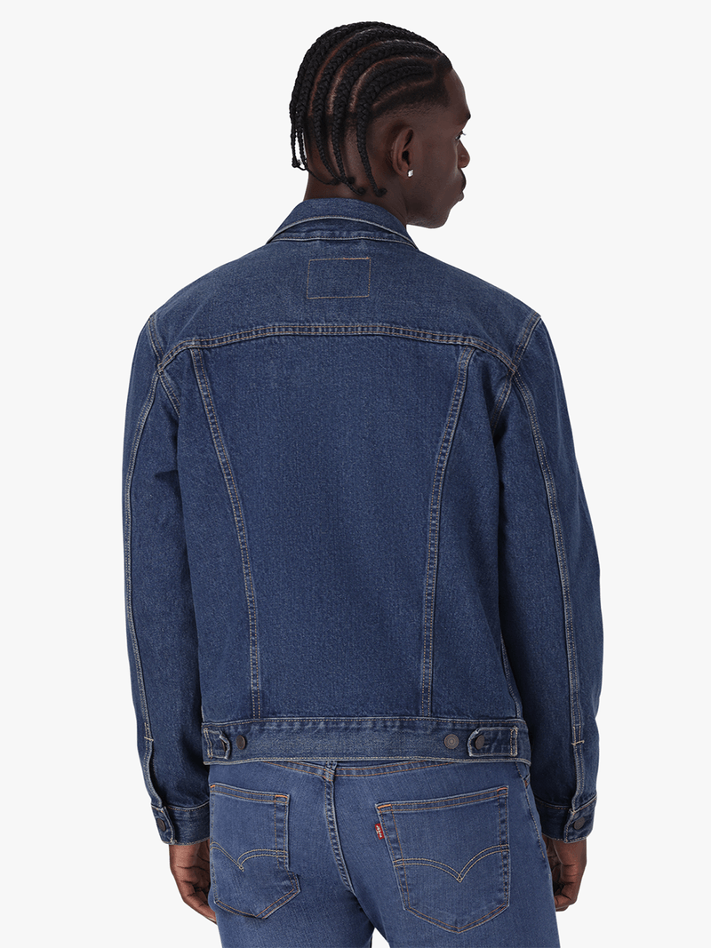 Levis Unisex The Trucker Jacket In Blue