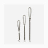 Creative Cooking Set Of 3 Mini Whisks