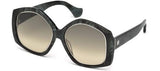 Balenciaga Oversized Sunglasses In Grey