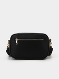 Pierre Cardin Kaira Crossbody Bag In Black