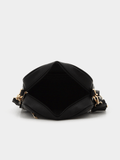 Pierre Cardin Kaira Crossbody Bag In Black