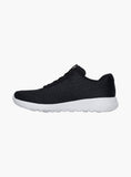 Skechers Mens Go Walk Max Black Grey Shoes