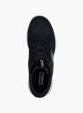 Skechers Mens Go Walk Max Black Grey Shoes