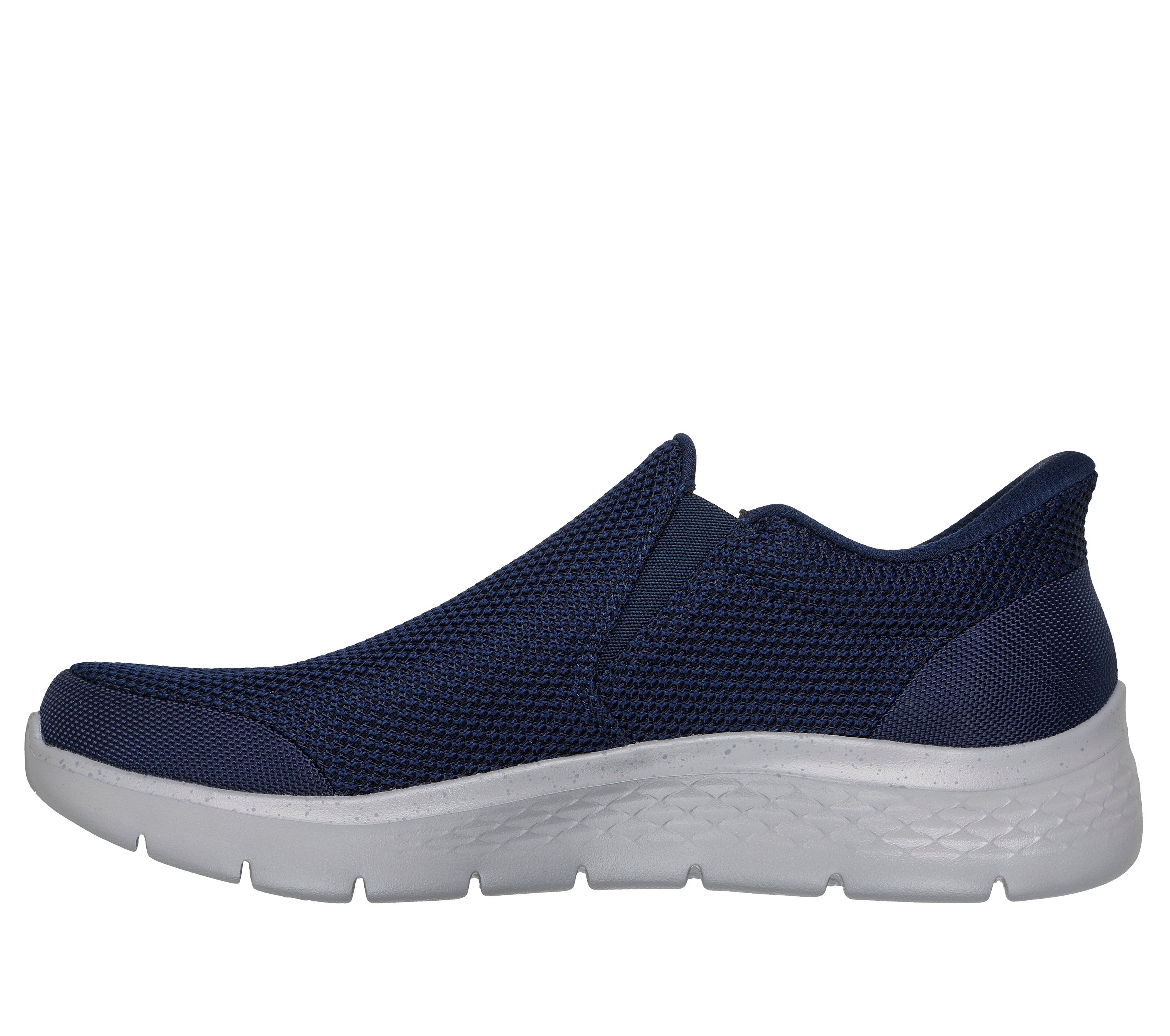 Skechers Mens Go Walk Flex Shoes In Navy