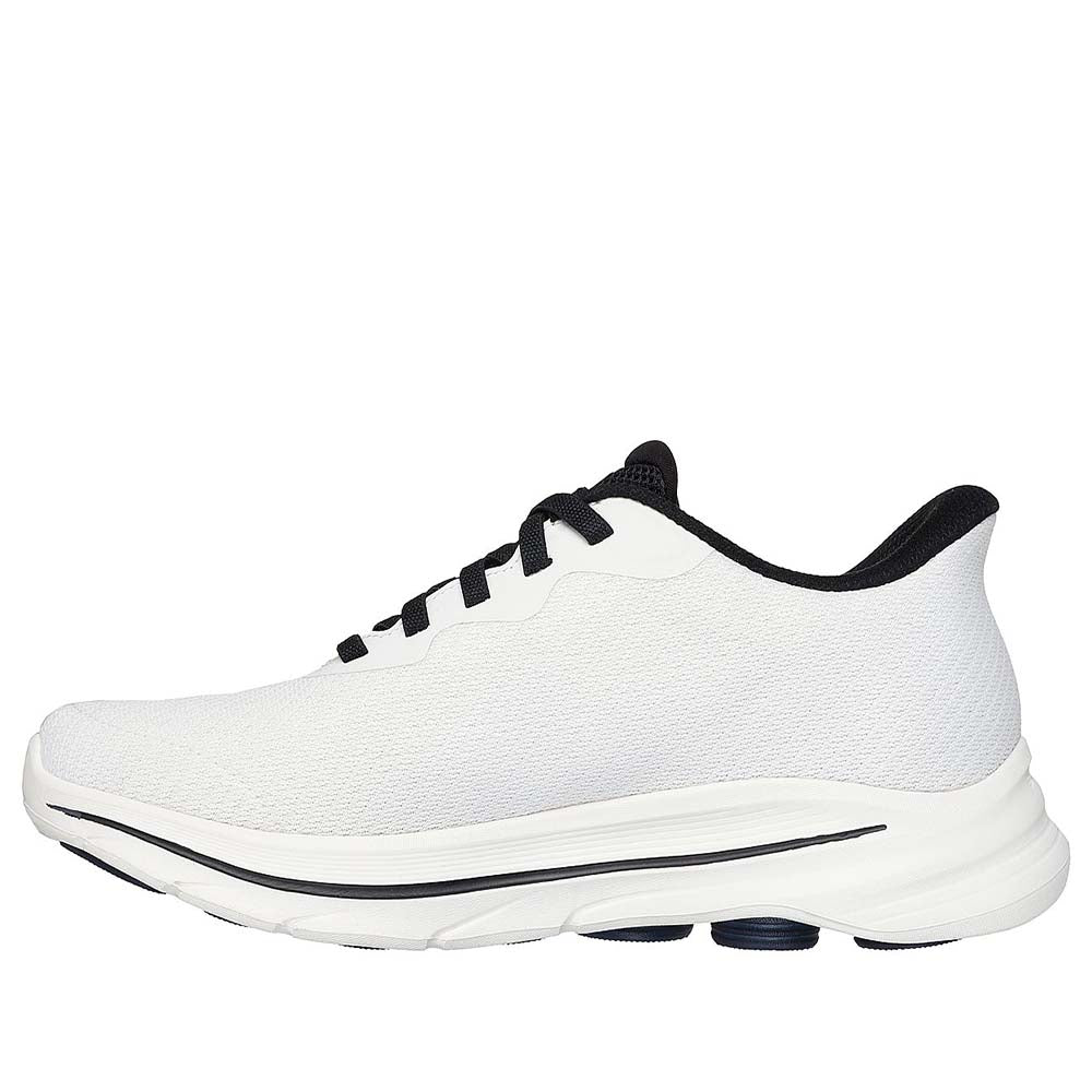 Skechers Mens White Go Walk 8 Slip-In Shoes