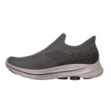 Skechers Mens Go Walk 8 Slip On Shoes In Dark Taupe