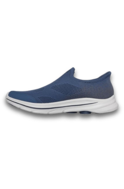Skechers Mens Go Walk 8 Slip-On Shoes In Navy