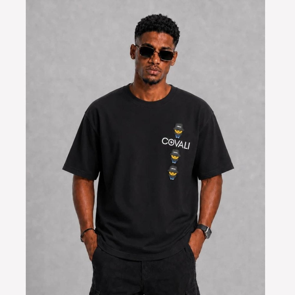 Covali Mens Tipo T-Shirt In Black