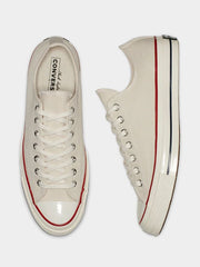 Converse Unisex Chuck 70 Low Shoes In Parchmen