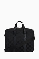 Karl Lagerfeld K-Etch Briefcase In Black