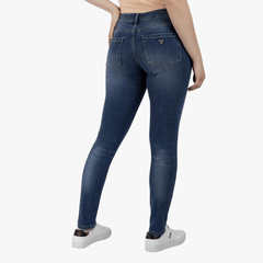Guess Womens Power Skinny Jeans In Medium Wash