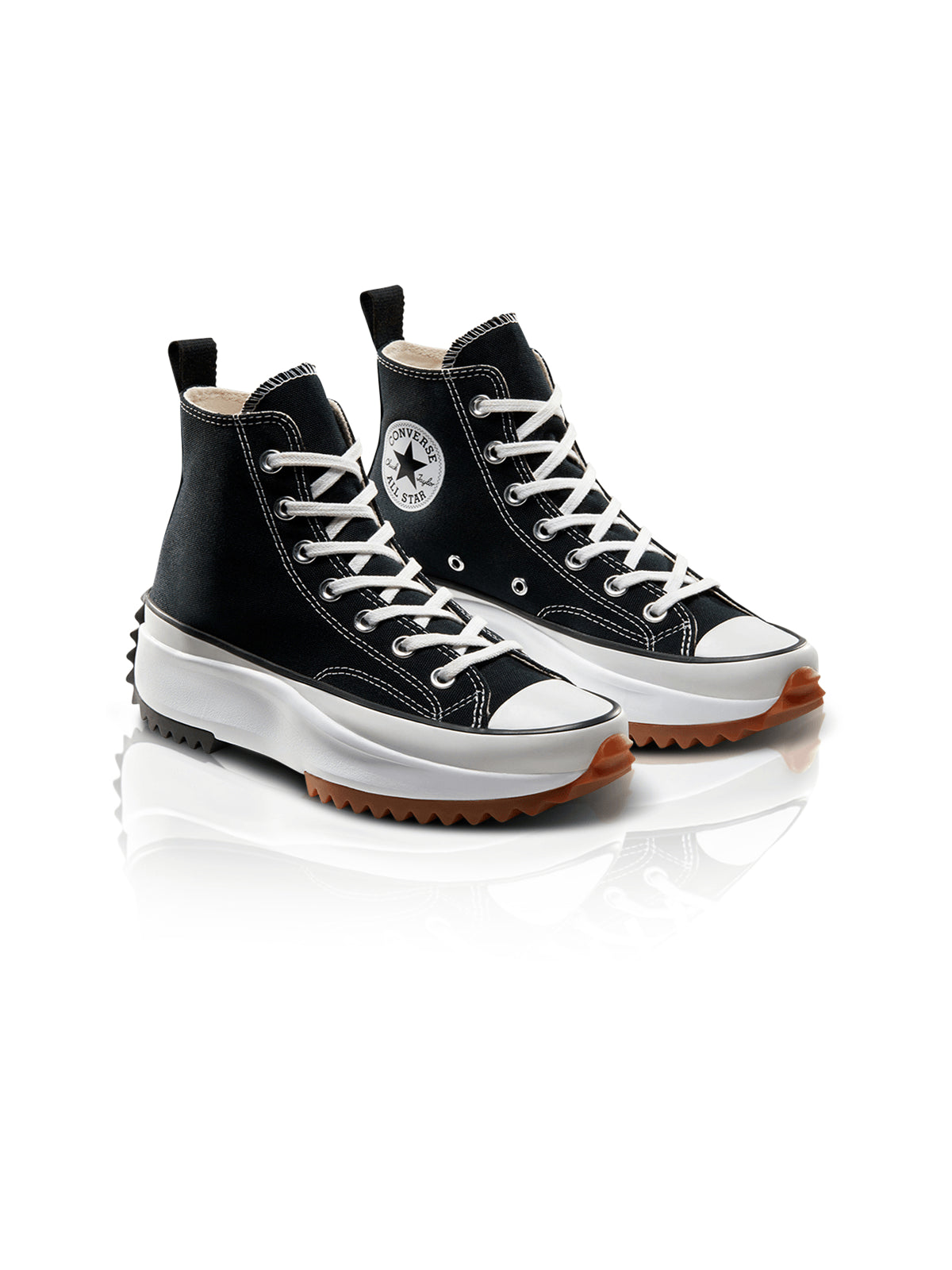 Converse Unisex Run Star Hike High Shoes In Black